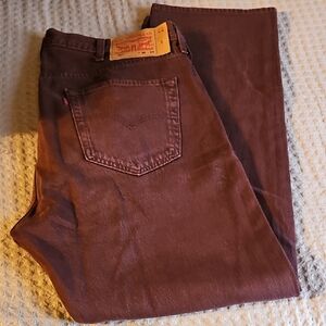 Signature by Levi Strauss Men's Straight Jeans - Dark Brown